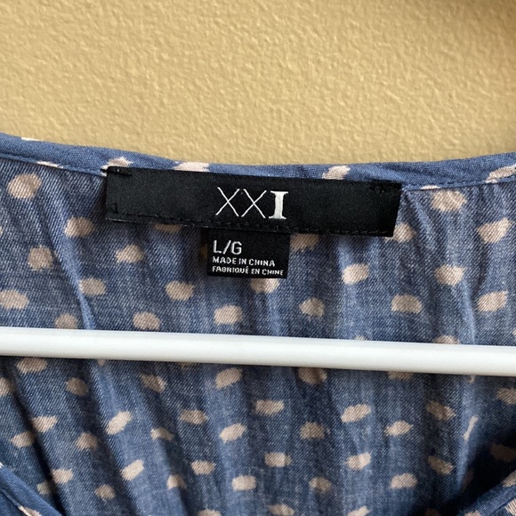 Blue polka dot tunic - Picture 2 of 4